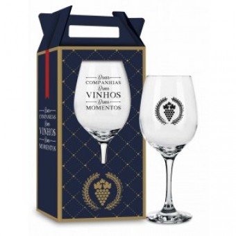 1266 TACA VINHO - BONS VINHOS BONS AMIGOS