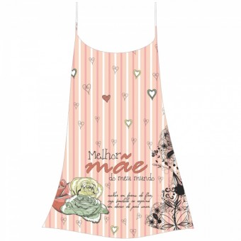 Camisola de cetim melhor mãe