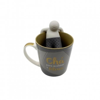 10023565 CANECA INFUSOR 350ML ACALMAR ALMA PORCELANA