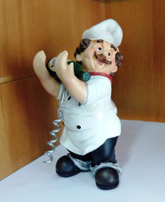 211 COZINHEIRO ABRIDOR GARRAFA RESINA