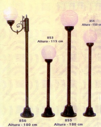 POSTE 1 LÂMPADA 855