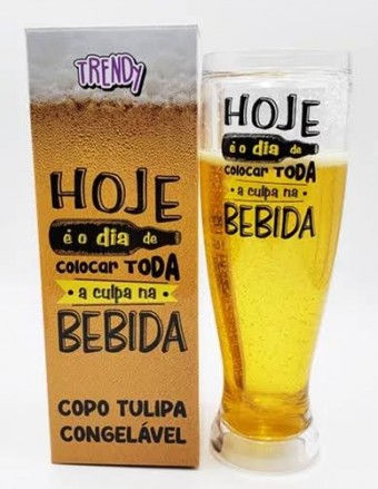 COPO CHOPP 450ML HOJE E O DIA