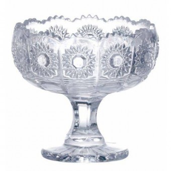 22074Jogo de 6 taças para sobremesa Versailles em cristal ecológico 10,5x10cm