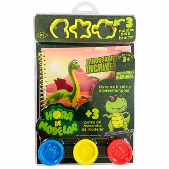 I8262 LIVRO HORA MODELAR DINOSSAUROS