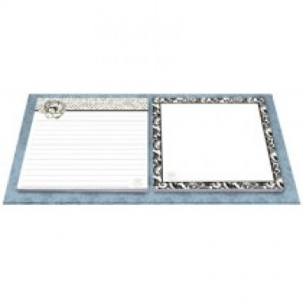 C149 KIT C/2 BLOCOS COM BASE ARABESCO 32X17