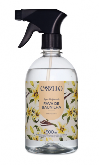 AGUA PERFUMADA CASZULO 500ML FAVA DE BAUNILHA