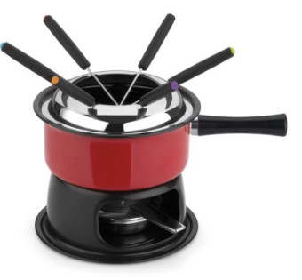 807906/R SERVIÇO FONDUE FIRENZE VERMELHO 12 PÇS