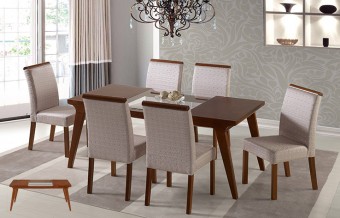 9410 - MESA PENHA 76cm (alt) x 90cm (larg) x 180cm (comp)