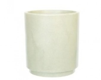 R.0830.025.025.17 VASO URBAN RIO 25 X 25 CM ANTIQUE BRANCO