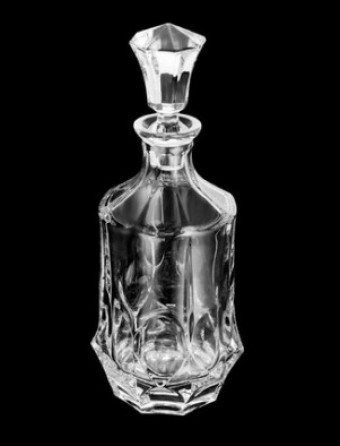 5817 garrafa cristal de chumbo p/whisky soho 750ml