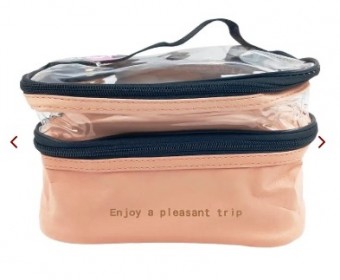 TOP1698 NECESSAIRE DUPLA 23X16X17CM
