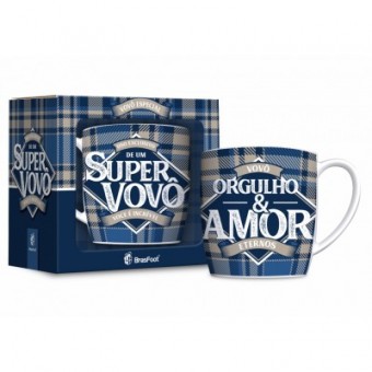 10784 CANECA PORCELANA URBAN 360ML - SUPER VOVO