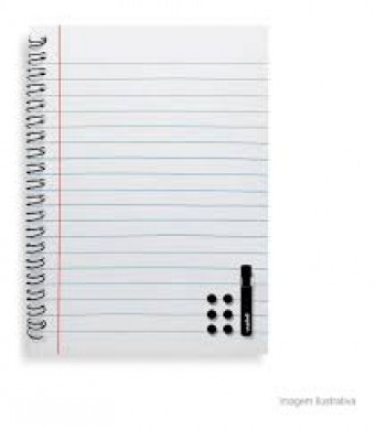 BR01.2118.LIS PLACA DE LEMBRETES CADERNO VERTICAL