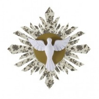 P16821 ENFEITE DE PAREDE ESPIRITO SANTO...ARABESCO 34X34