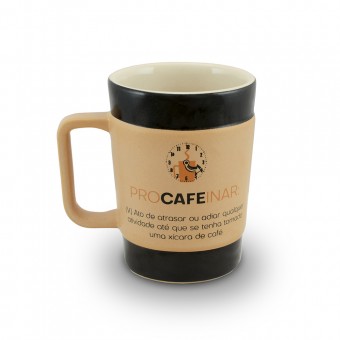 053883G CANECA COFFEE TO GO 300ML PARDO FOSCO (PROCAFEINAR)