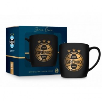 10638 caneca porcelana urban 360ml - gremio serie ouro