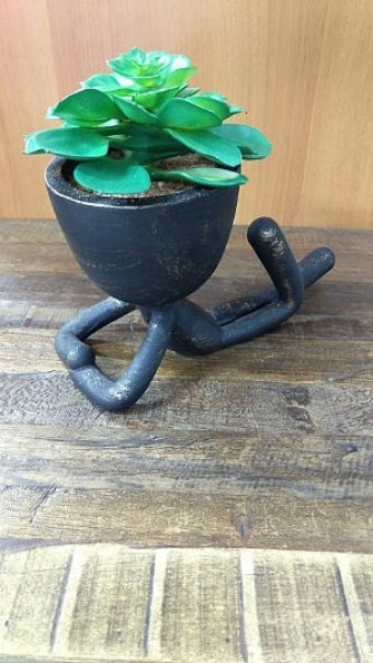 ROY BIG DEI-08 ROY BIG-08 BIG ROY DEITADO RESINA DOURADO