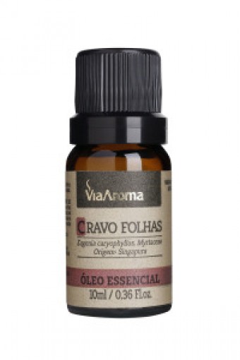 OLEO ESSENCIAL CRAVO FOLHAS  - VIA AROMAS