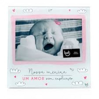 LY1435 PORTA RETRATO MATERNIDADE NOSSA MENINA
