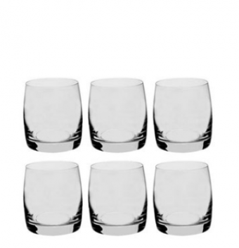 57176 jogo de copos vidro baixo pavo ideal 290 ml 06 pcs
