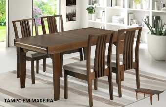 0404 - MESA ELÁSTICA PEREQUÊ 76cm (alt) x 79cm (larg) x 140/200cm (comp)..