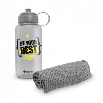 10286 GARRAFA E TOALHA FIT - BE YOUR BEST