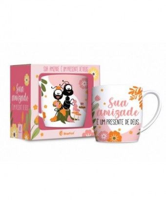 12031 caneca porcelana urban 300ml fe1 - smilinguido sua amizade