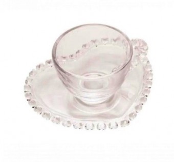 1678 XICARA P/CAFE C/PIRES DE CRISTAL DE CHUMBO CORACAO 80ml