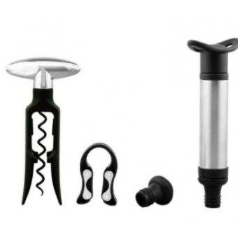 27721 KIT VINHO 5PCS ACO INOX