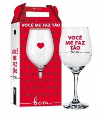 11331 taca vinho - voce me faz tao bem