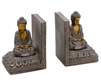 239-152 JOGO PORTA LIVROS BUDA