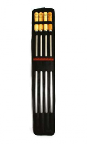 2207 KIT ESPETOS NYLON C/4 INOX COD: 15765