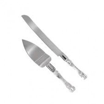 A902 CONJ. PARA BOLO - SENDO 1 FACA E 1 ESPATULA