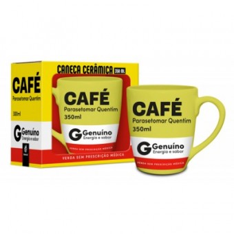 13150 CANECA CER. PRIME TEMAS 350ML - CAFE GENUINO