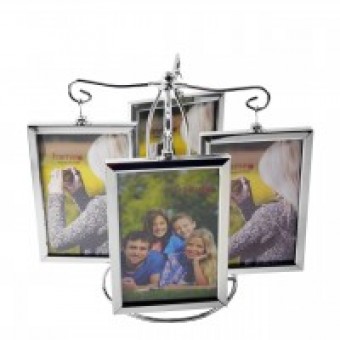 MCN5605 P.RETRATO GIRATORIO 8FOTOS METAL