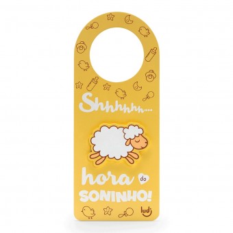 LY0245 AVISO DE PORTA HORA DO SONINHO