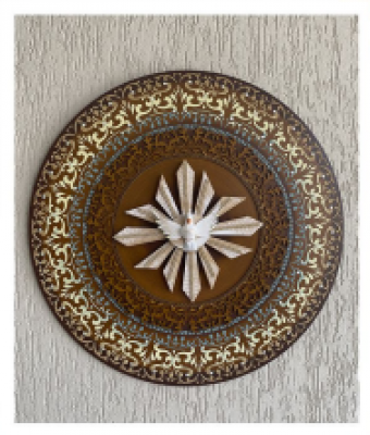 TX33665-MANDALA LINZ  AZUL DIVINO MADEIRA