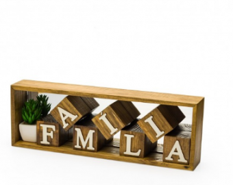 186601 NICHO CUBOS 45X7X15 PINUS LUXO