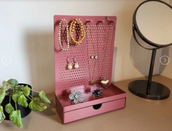 10229019 SUPORTE DE ACO JOIAS COM GAVETA