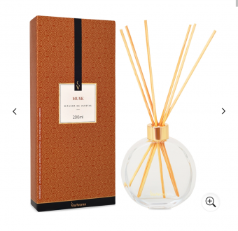 DIF. DE VARETAS 200ML CLASSICA MUSK