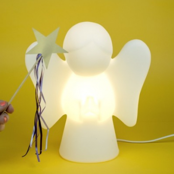 Luminaria anjinho branco