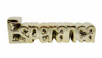 Gdr0446 esperanca 23,5x6,5cm ceramica