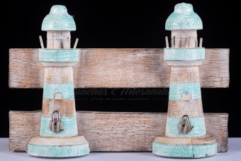 61924 CABIDEIRO FAROL 15CM VERDE