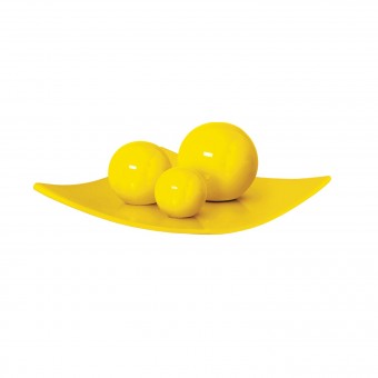 3201 CENTRO DE MESA SLIN AMARELO