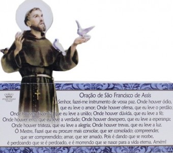P12352 MADEIRINHA SÃO FRANCISCO DE ASSIS 14X16X2,5