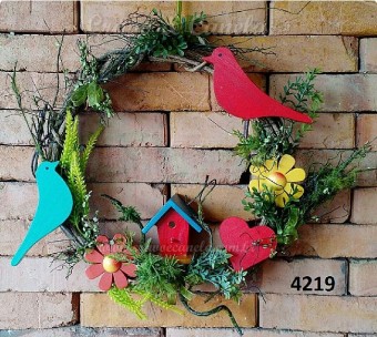 4219 Guirlanda passaros color