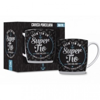 2519 caneca porcelana urban 360ml - tio