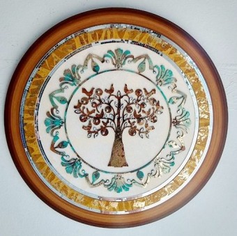 of55 MANDALA ARVORE DA VIDA FRUTA 30   65CM