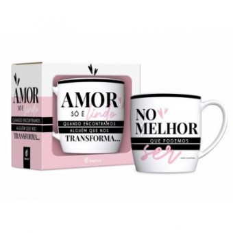 11591 CANECA PORCELANA URBAN 360ML - AMOR QUE NOS TRANSFORMA