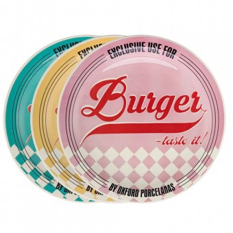 022889  PRATOS RASOS 26CM SORTIDO BURGER - J609-0778